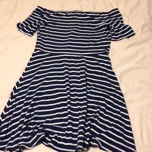 Worn once WHBM striped dress, Medium